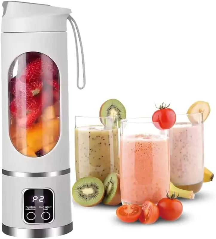 Portable Blender Usb Rechargeable - Multifunktionaler USB-Aufladbarer Mixer & Entsafter –